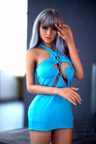 Picture of Krystal - Blue Skirt Sex Doll - 158cm/5ft2 - US Stock