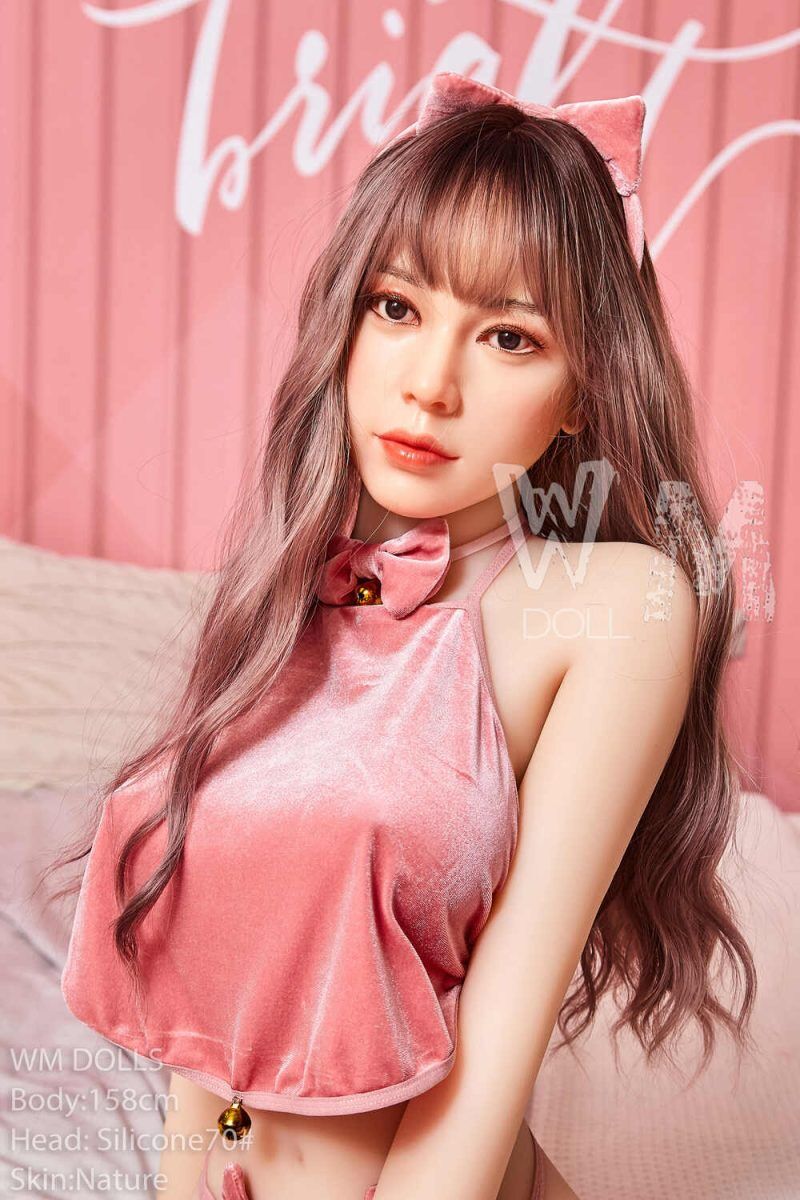 Picture of 158cm/5ft2 D-cup Silicone Head Sex Doll – Alessia
