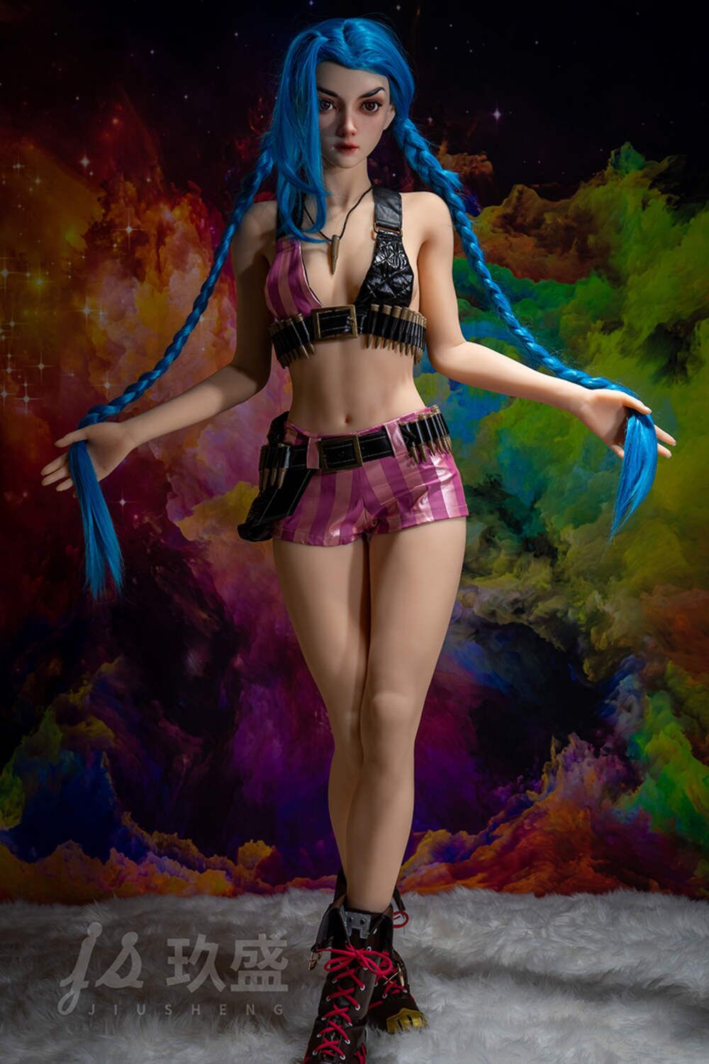 Picture of Jiusheng Doll | 168cm/5ft6 C-cup Silicone Head Sex Doll – Rikki