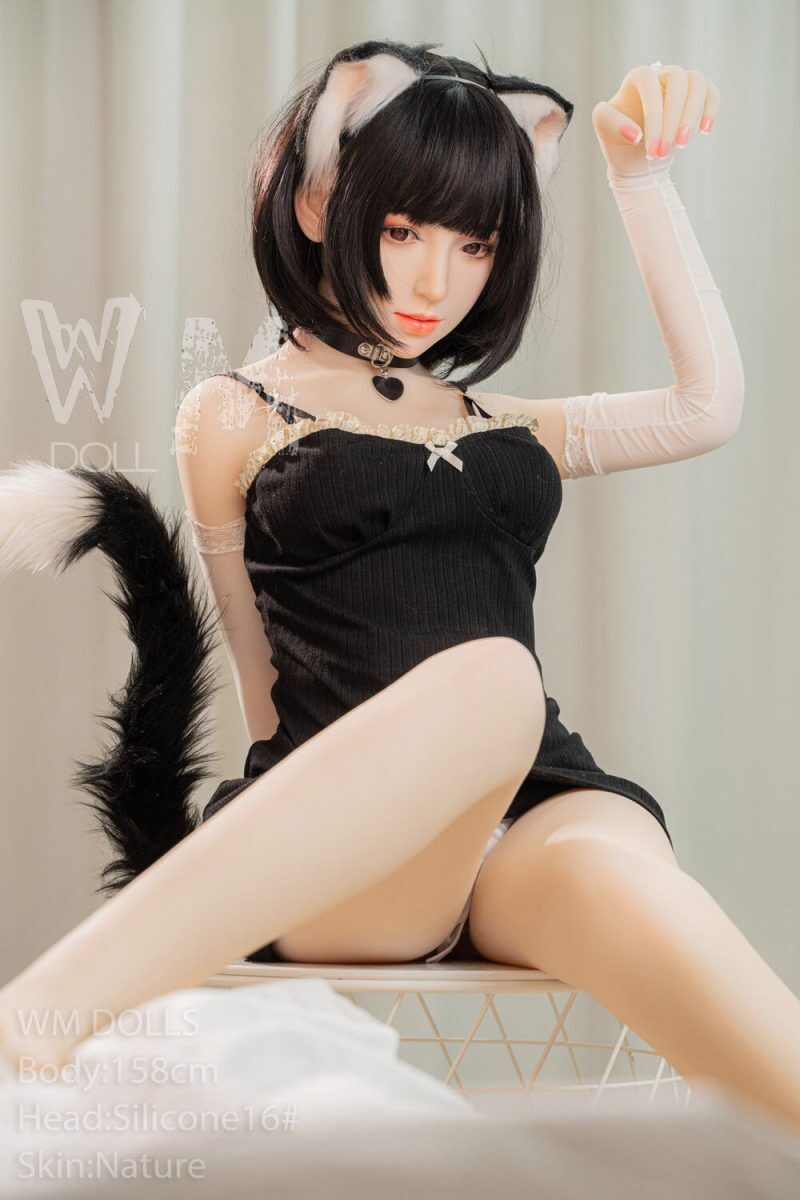 Picture of 158cm/5ft2 D-cup Silicone Head Sex Doll – Sidonie