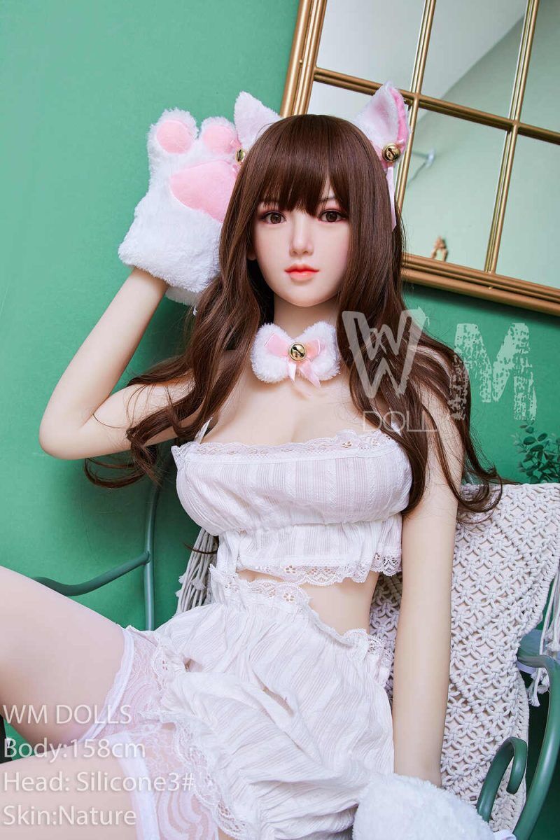 Picture of 158cm/5ft2 D-cup Silicone Head Sex Doll – Imelda
