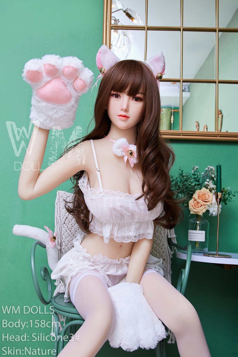 Picture of 158cm/5ft2 D-cup Silicone Head Sex Doll – Imelda