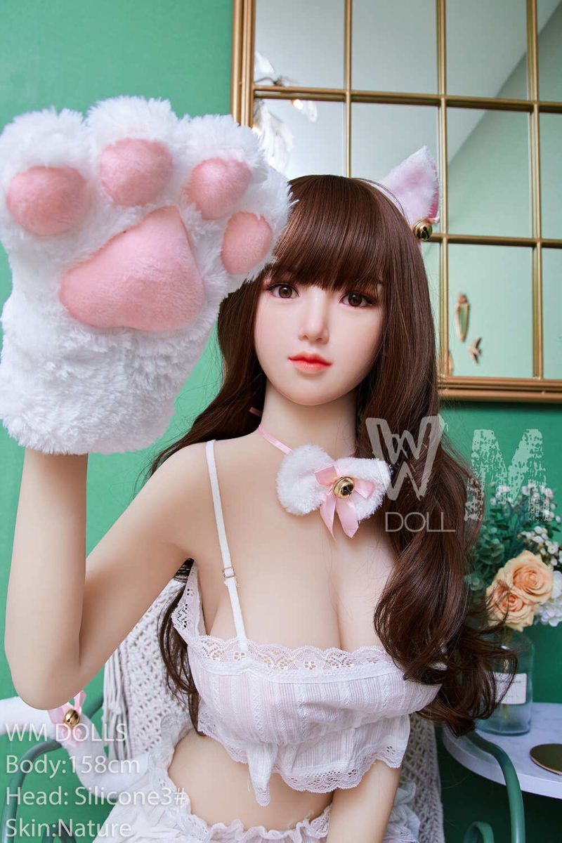 Picture of 158cm/5ft2 D-cup Silicone Head Sex Doll – Imelda