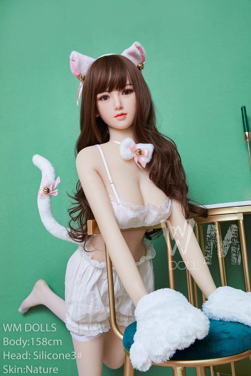 Picture of 158cm/5ft2 D-cup Silicone Head Sex Doll – Imelda