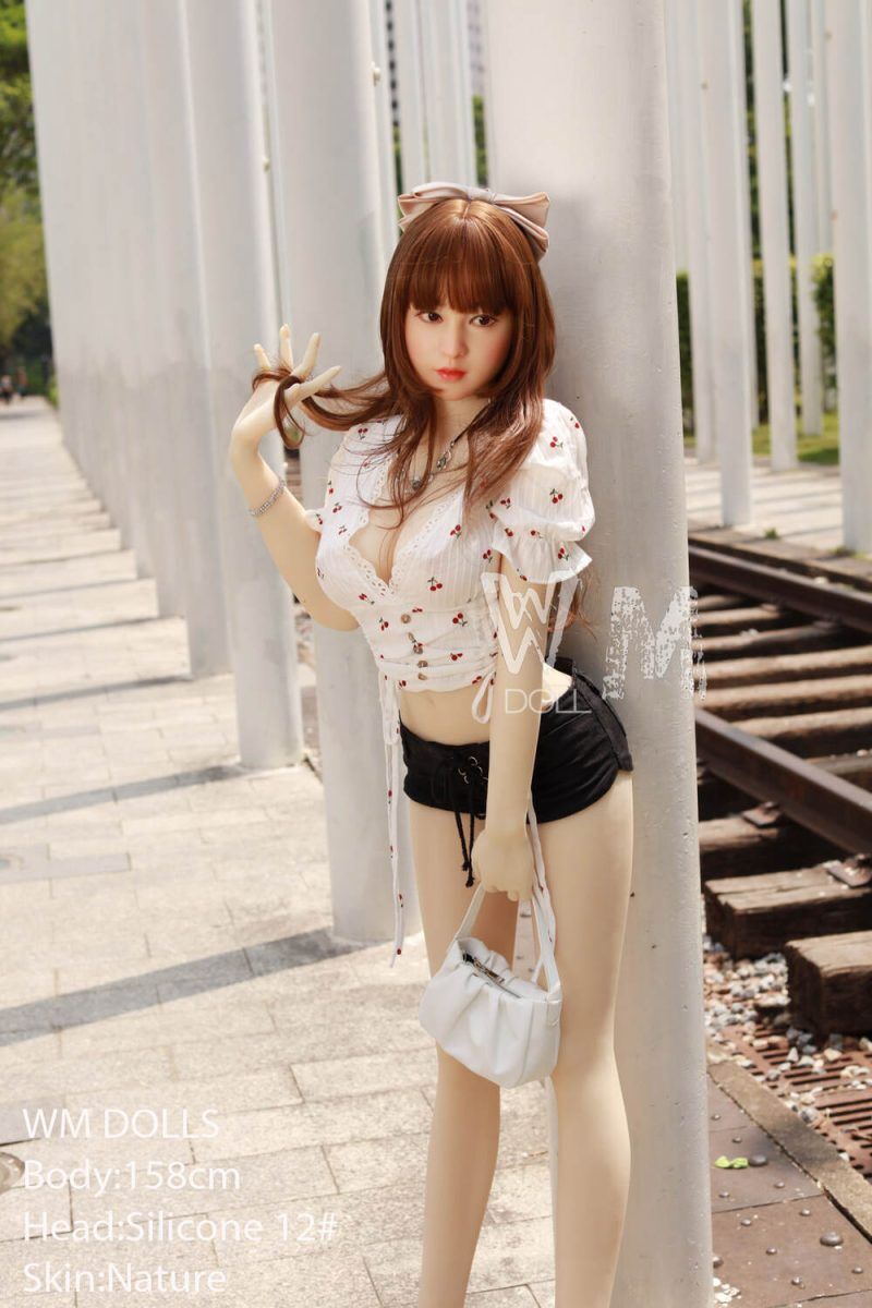 Picture of 158cm/5ft2 D-cup Silicone Head Sex Doll – Nolwenn