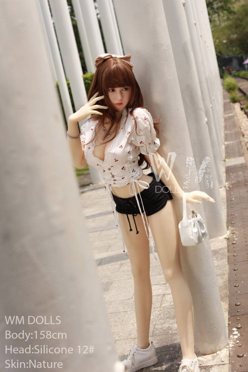 Picture of 158cm/5ft2 D-cup Silicone Head Sex Doll – Nolwenn