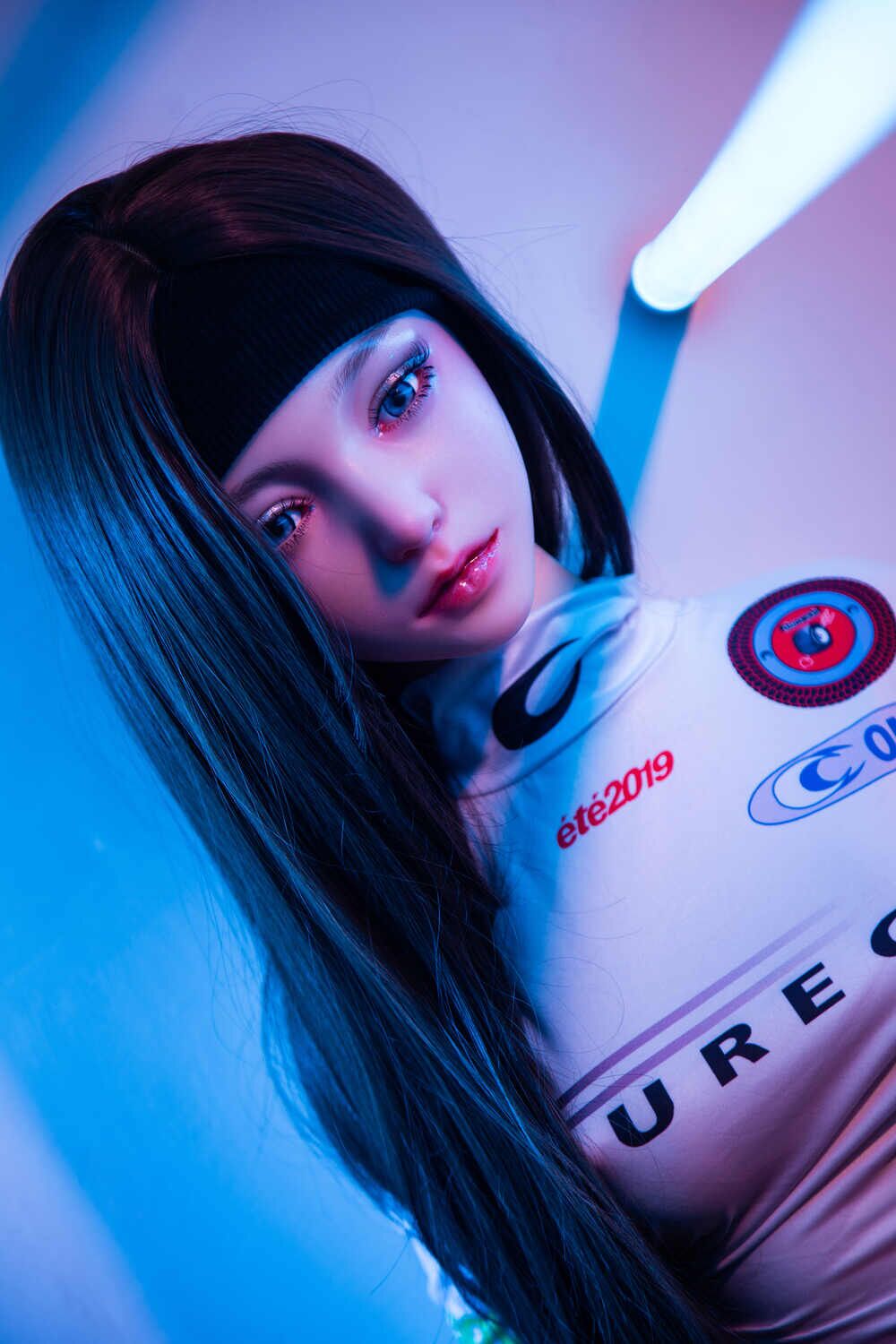 Picture of 165cm/5ft5 E-cup Silicone Head Sex Doll – Xixi