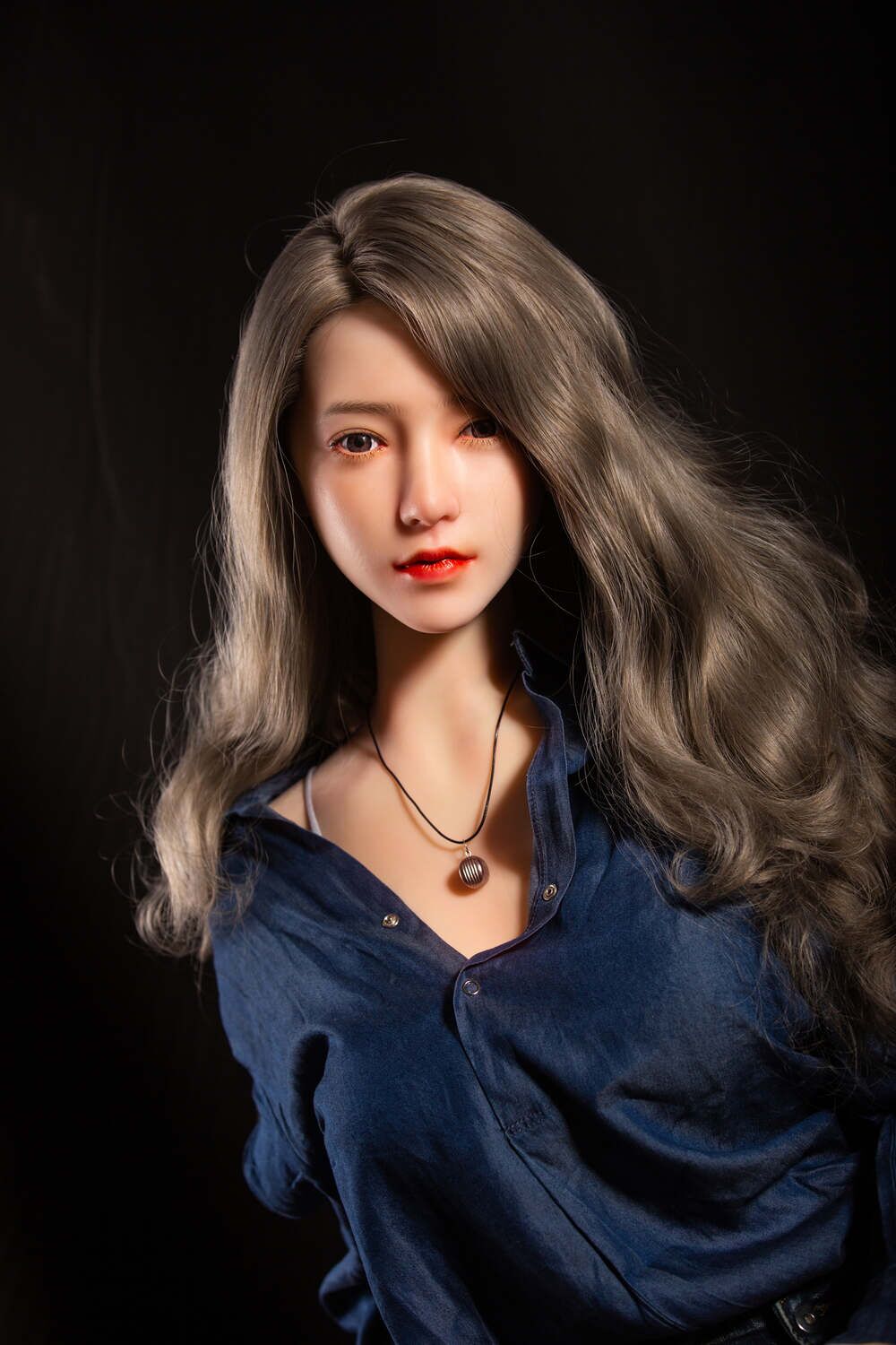 Picture of 170cm/5ft7 H-cup Silicone Head Hair Implants Sex Doll – Djamila