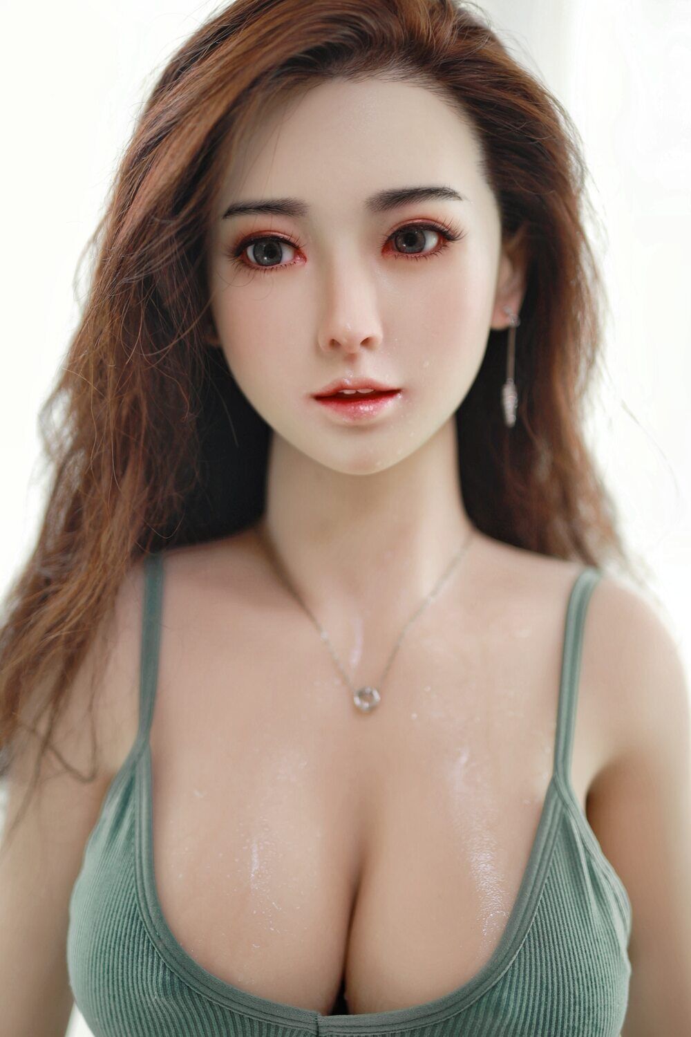 Picture of JY Doll | 157cm/5ft2 H-cup Silicone Head Sex Doll – Nicole Penn