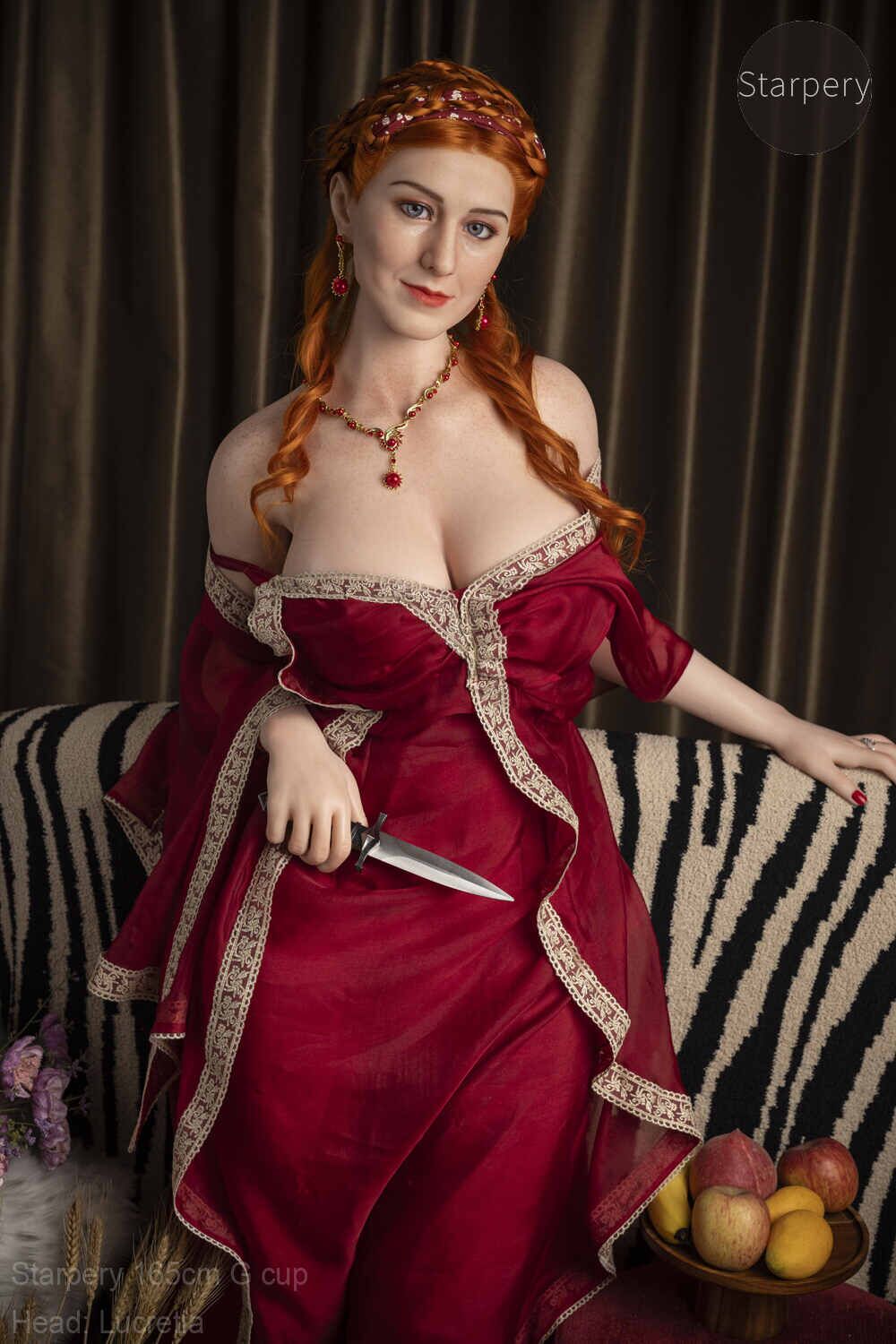 Picture of Starpery Dolls | 165cm/5ft5 G-cup Silicone Head Sex Doll – Lucretia