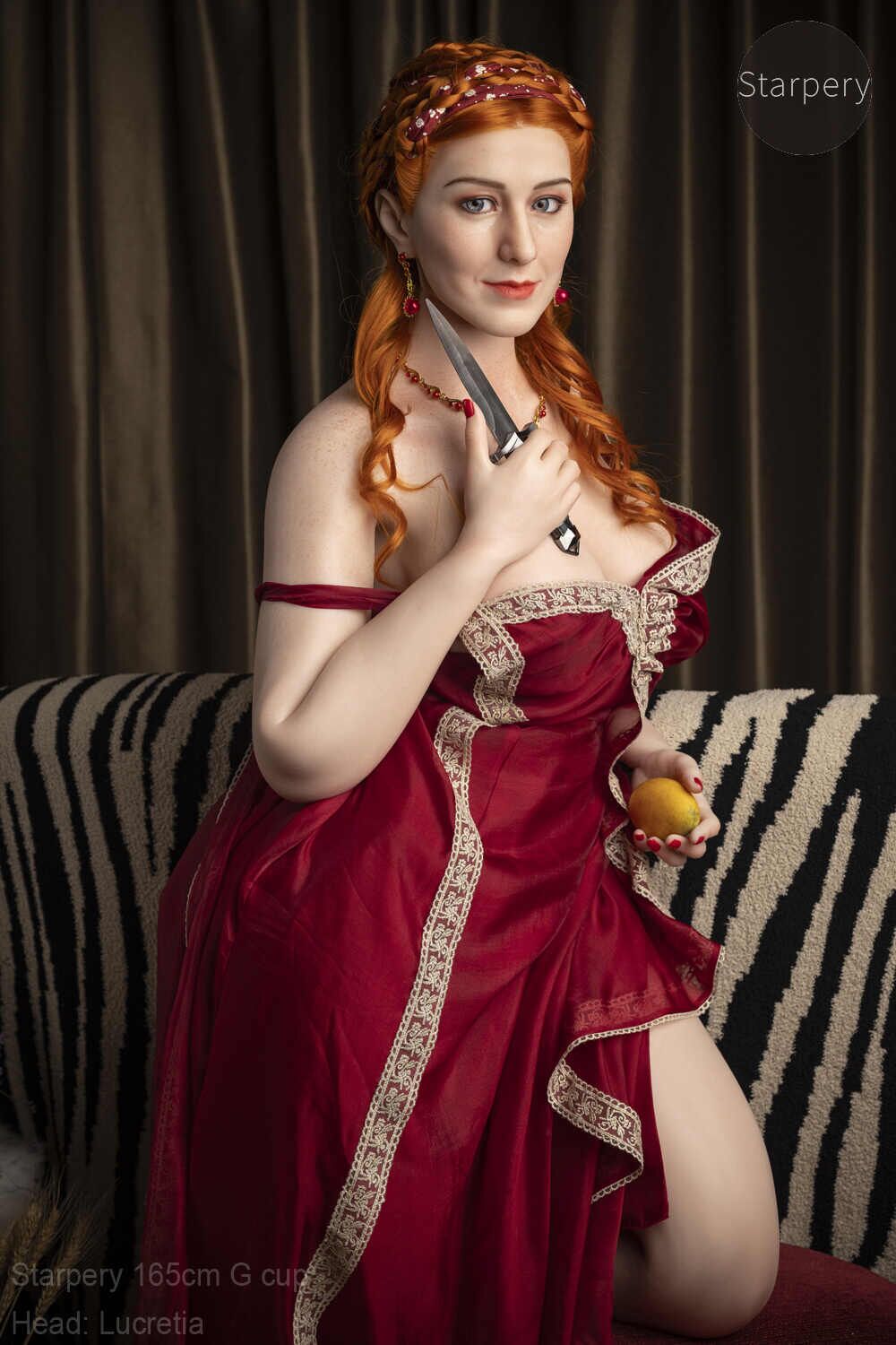 Picture of Starpery Dolls | 165cm/5ft5 G-cup Silicone Head Sex Doll – Lucretia