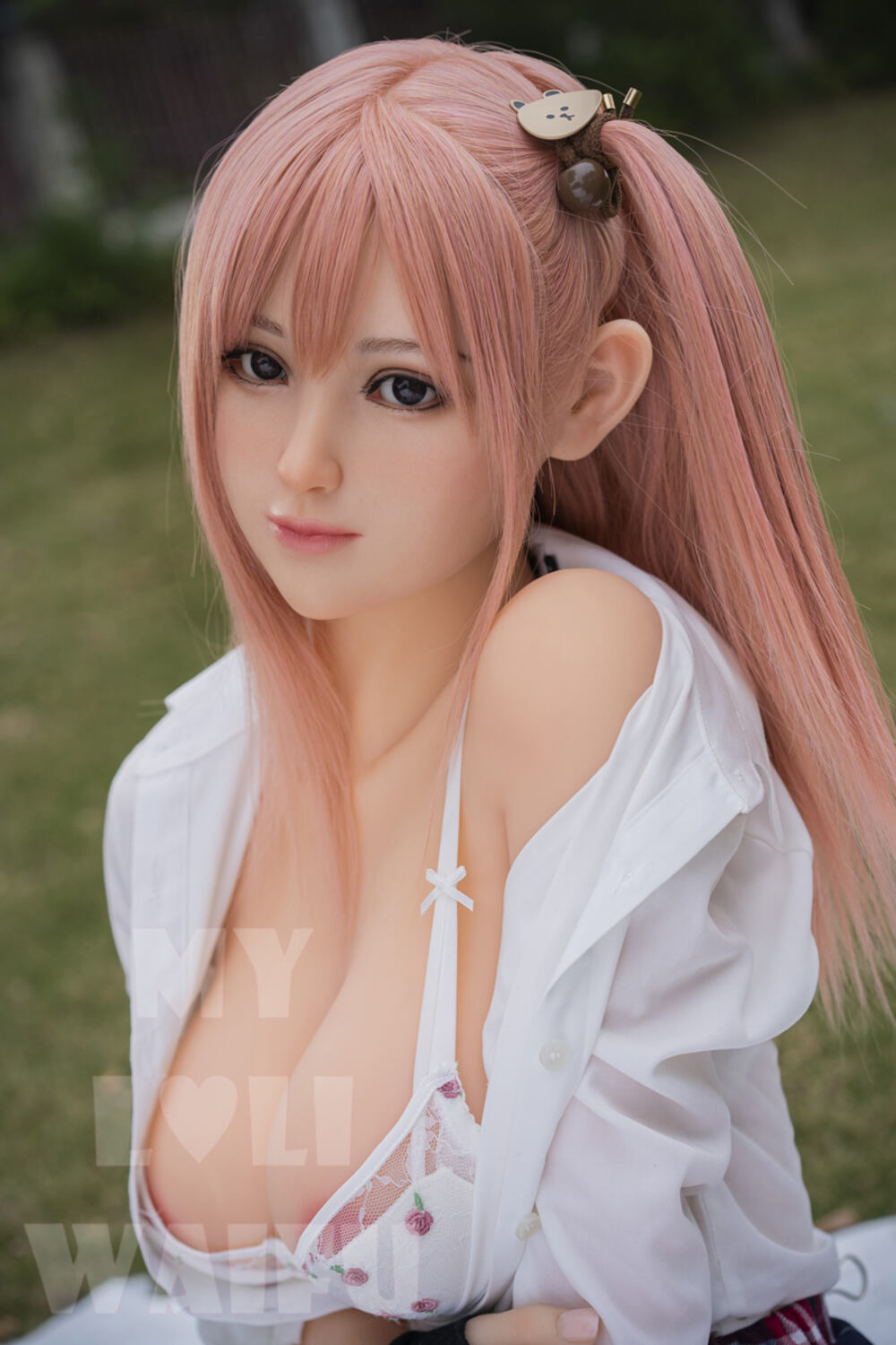 Picture of 160cm/5ft3 D-cup Silicone Head Sex Doll – W1