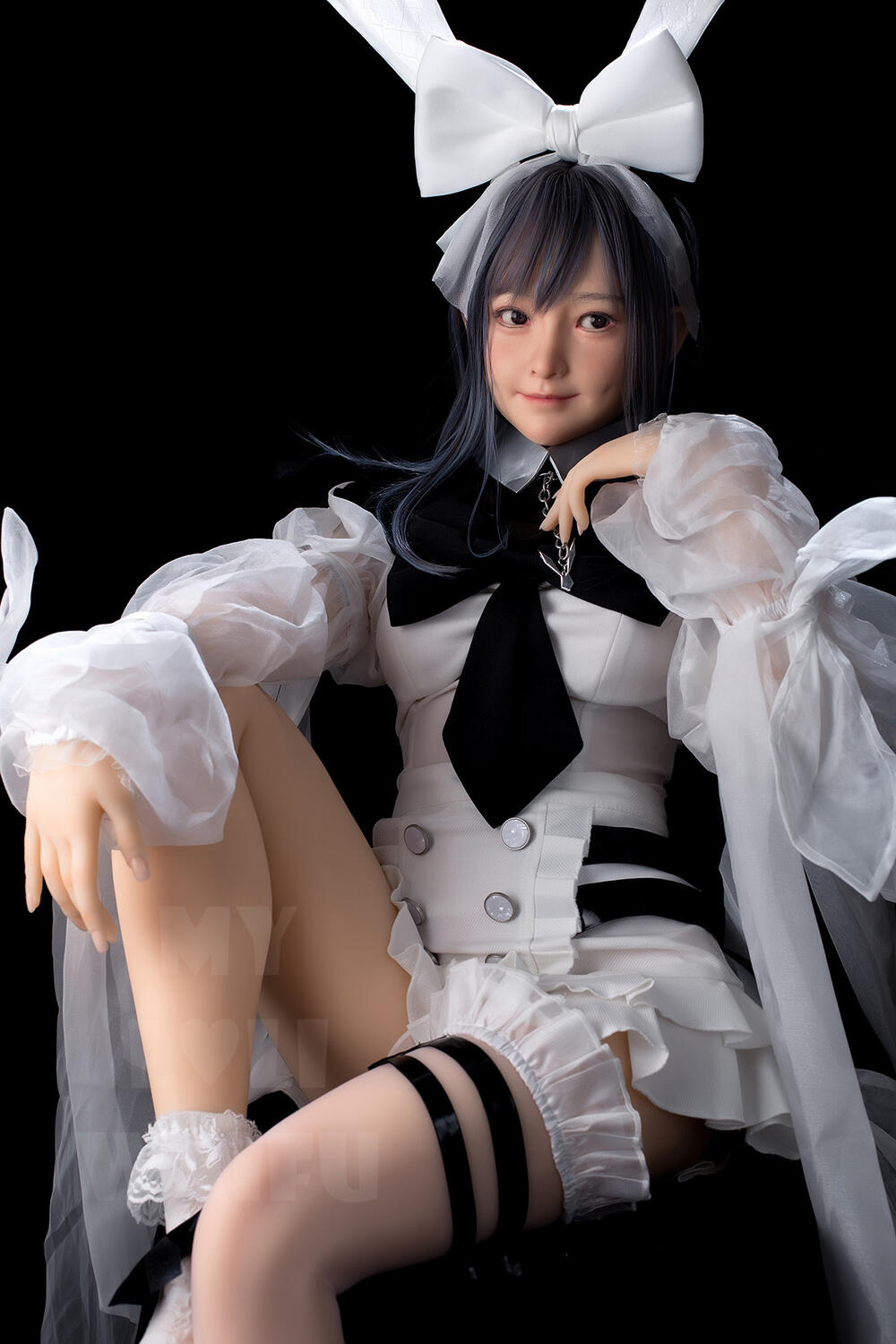 Picture of 148cm/4ft10 B-cup Silicone Head Sex Doll – Rena