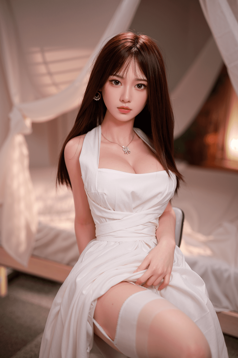 Picture of JY Silicone Dolls - 163cm/5ft4 F-cup Silicone Sex Doll – Xiao Long Nu