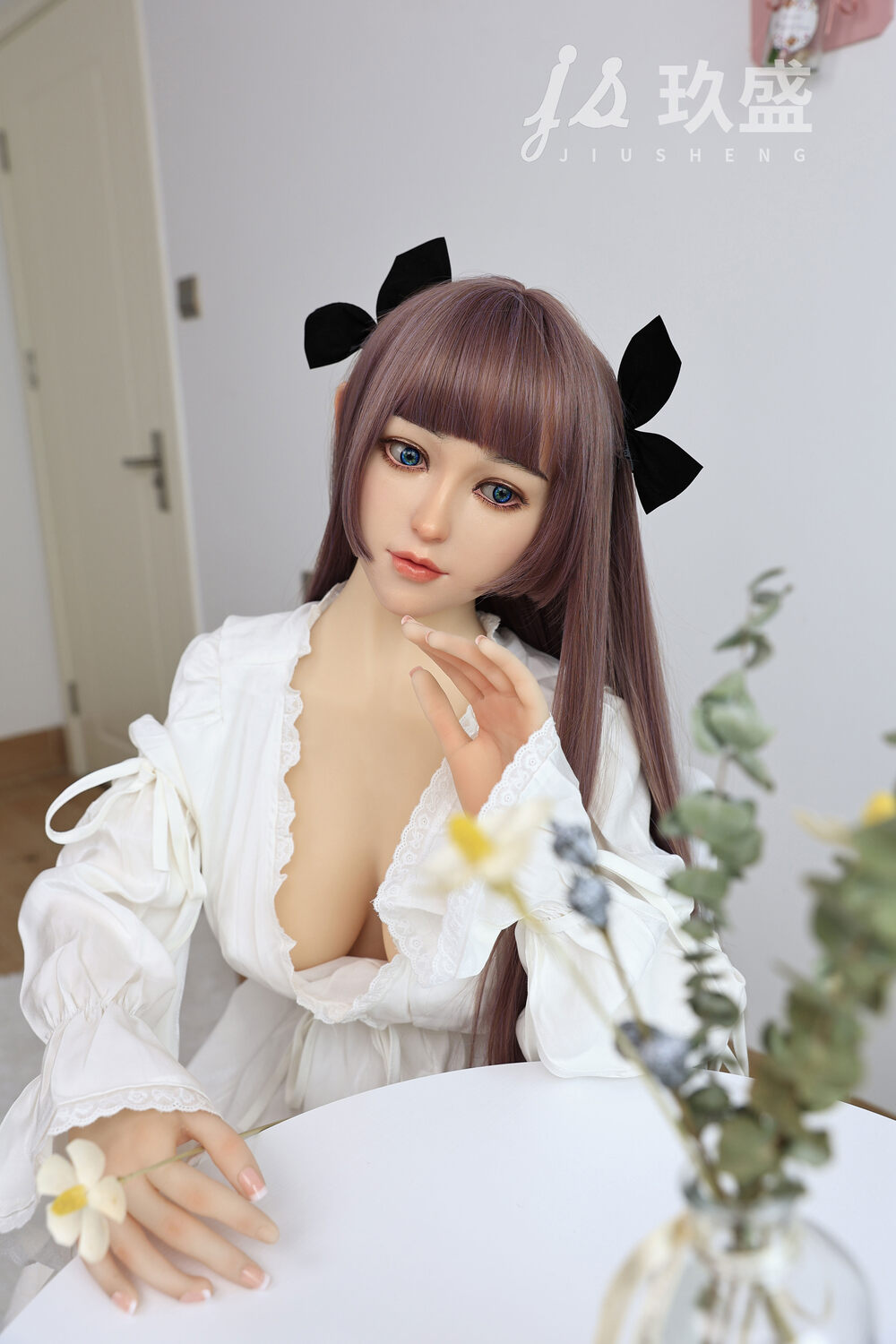 Picture of Jiusheng Doll | 150cm/4ft11 D-cup Silicone Head Sex Doll – Shirley