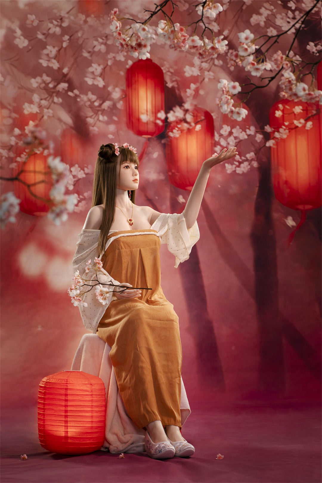 Picture of XiaoZhao - Chinese Style Big Boobs Gentle Realistic Silicone Sex Doll (5 Sizes)