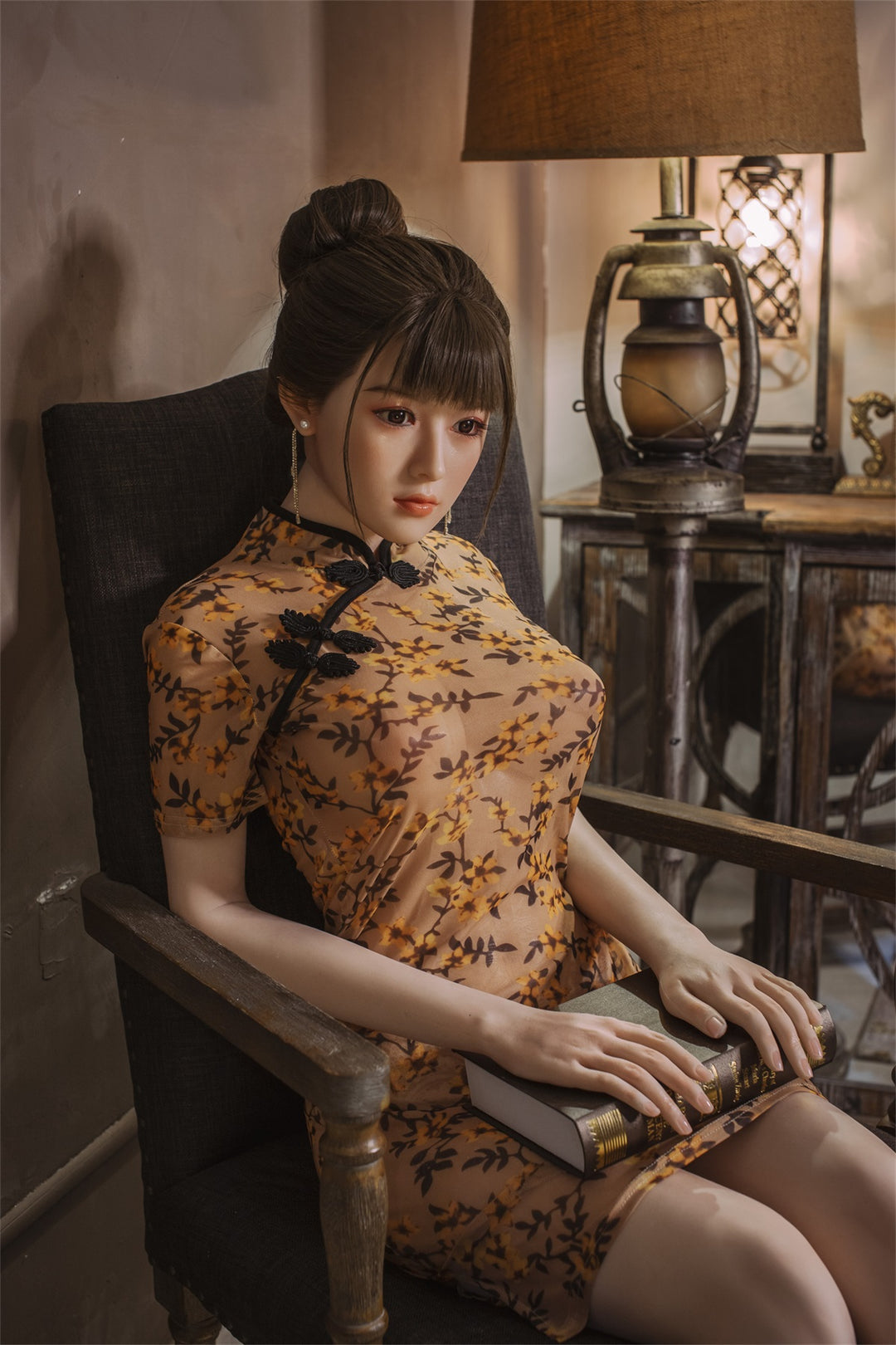 Picture of Ahlam - Chinese Style Big Boobs Gentle Realistic Silicone Sex Doll (5 Sizes)