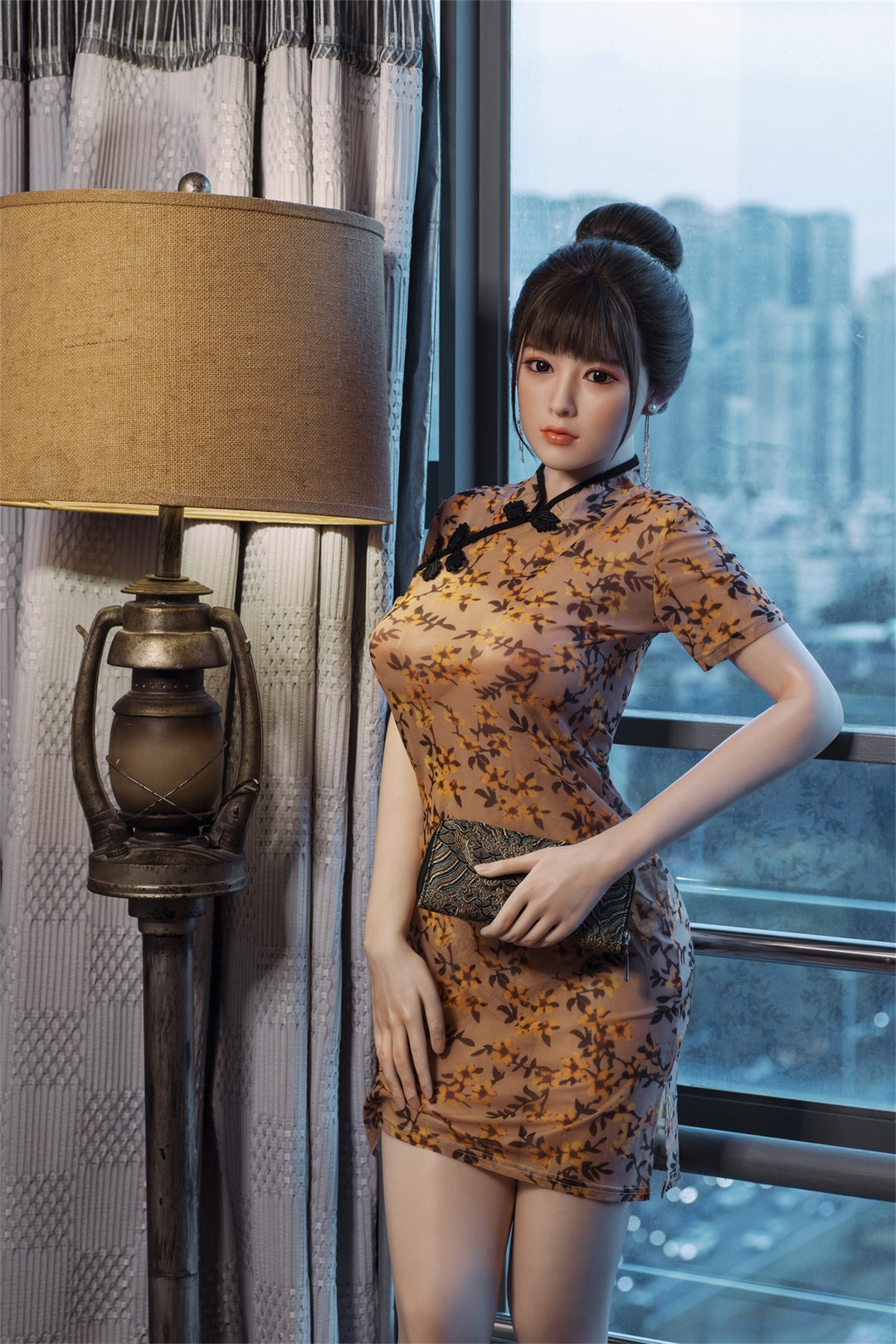Picture of Ahlam - Chinese Style Big Boobs Gentle Realistic Silicone Sex Doll (5 Sizes)