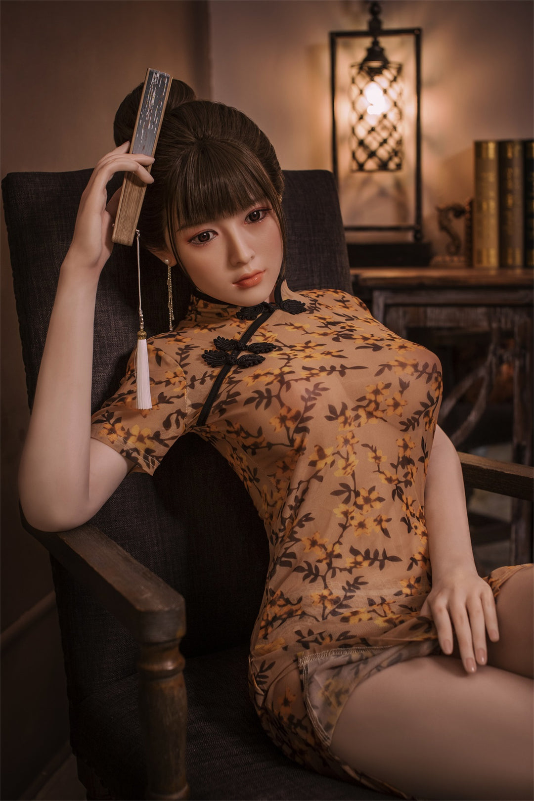 Picture of Ahlam - Chinese Style Big Boobs Gentle Realistic Silicone Sex Doll (5 Sizes)
