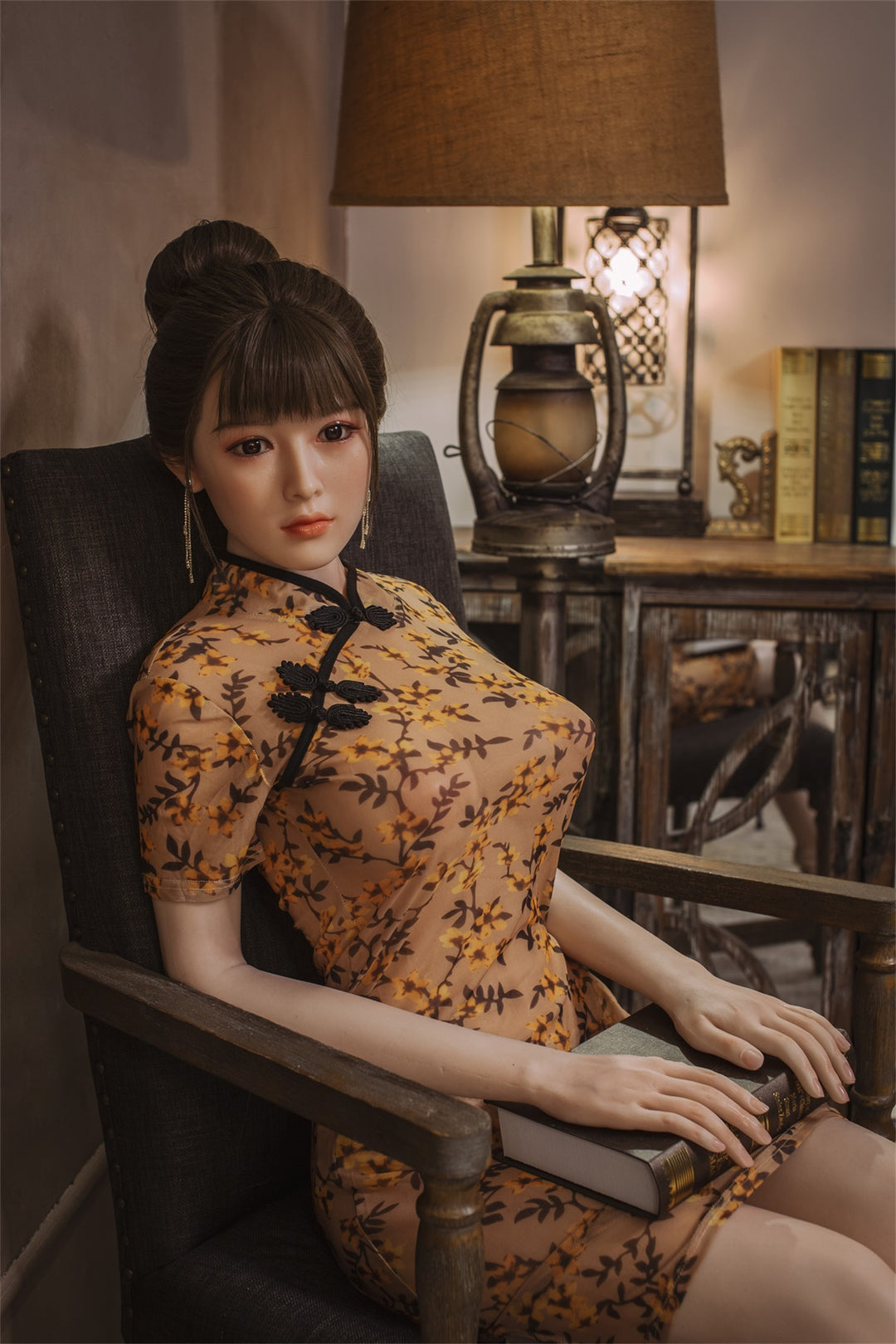 Picture of Ahlam - Chinese Style Big Boobs Gentle Realistic Silicone Sex Doll (5 Sizes)