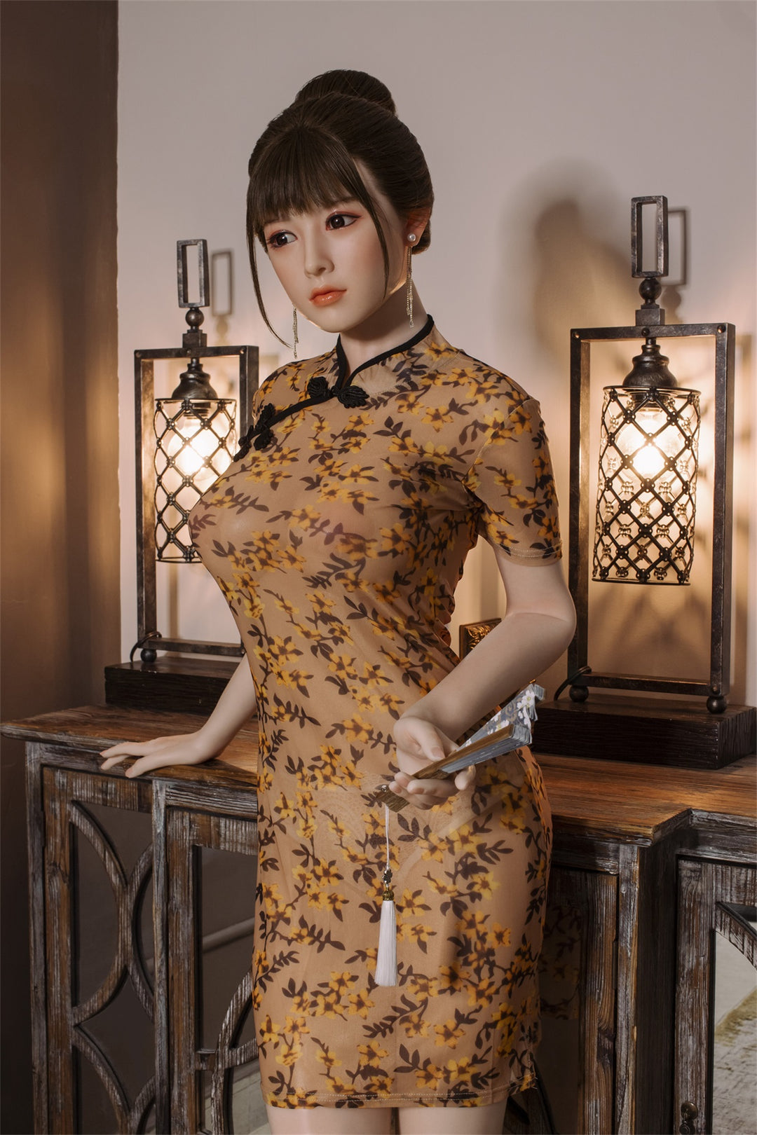 Picture of Ahlam - Chinese Style Big Boobs Gentle Realistic Silicone Sex Doll (5 Sizes)