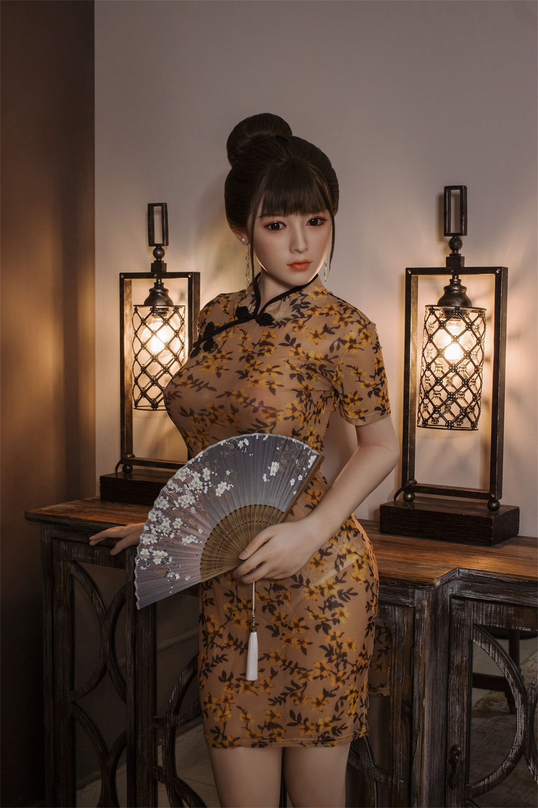 Picture of Ahlam - Chinese Style Big Boobs Gentle Realistic Silicone Sex Doll (5 Sizes)