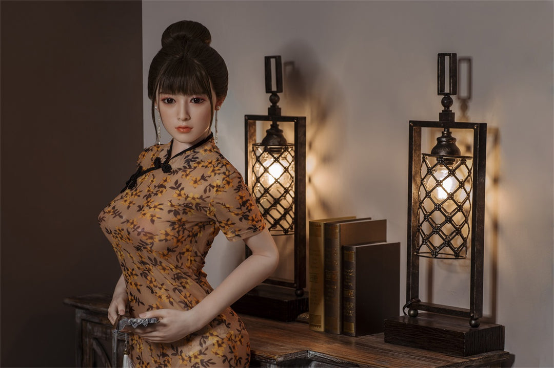 Picture of Ahlam - Chinese Style Big Boobs Gentle Realistic Silicone Sex Doll (5 Sizes)