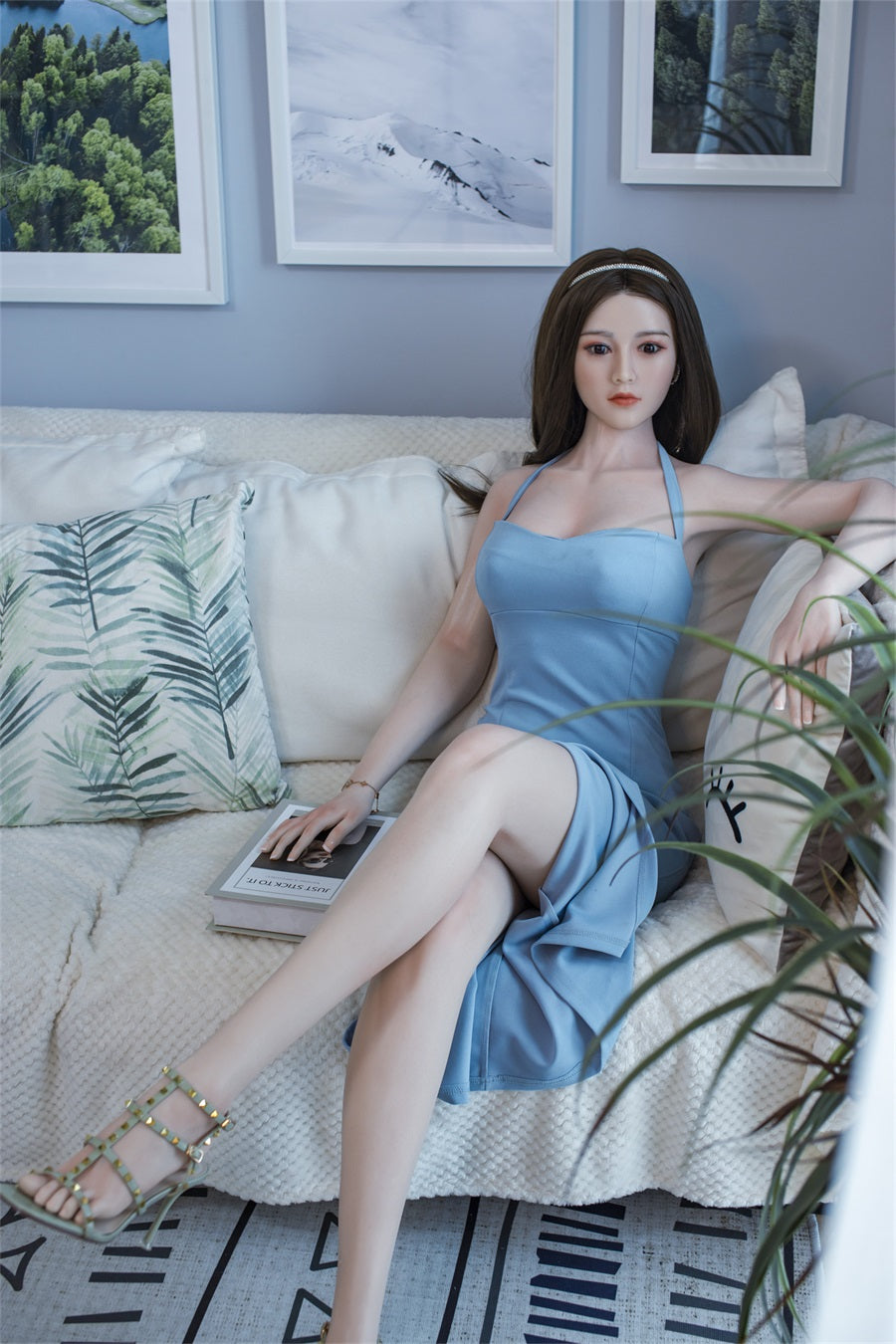 Picture of Aida - Japanese Style Big Boobs Gentle Realistic Silicone Sex Doll (5 Sizes)