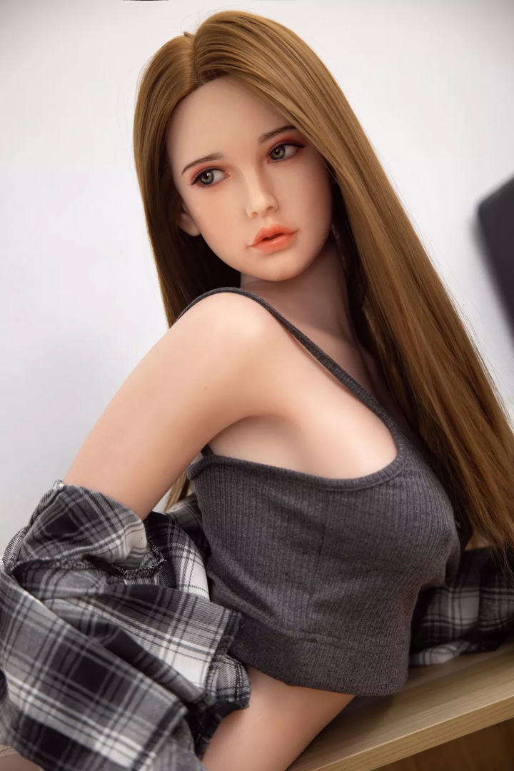 Picture of Clover - Big Boobs Sexy Realistic Silicone Sex Doll With Blonde Hair (5 Sizes)