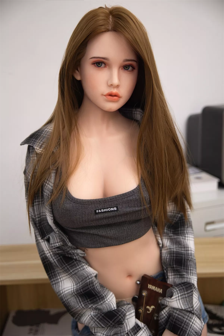 Picture of Clover - Big Boobs Sexy Realistic Silicone Sex Doll With Blonde Hair (5 Sizes)