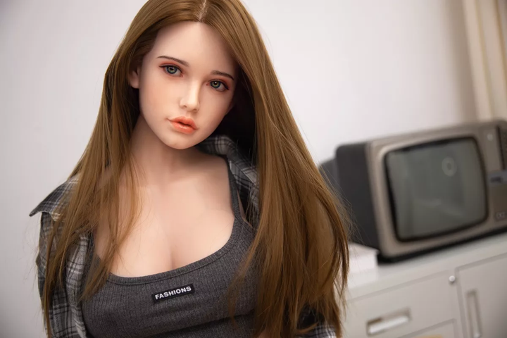 Picture of Clover - Big Boobs Sexy Realistic Silicone Sex Doll With Blonde Hair (5 Sizes)