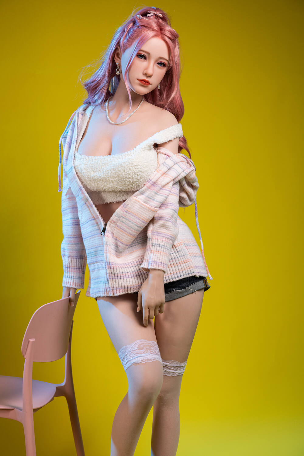 Picture of JX DOLL 170cm/5ft7 D-cup Silicone Head Sex Doll – Boa