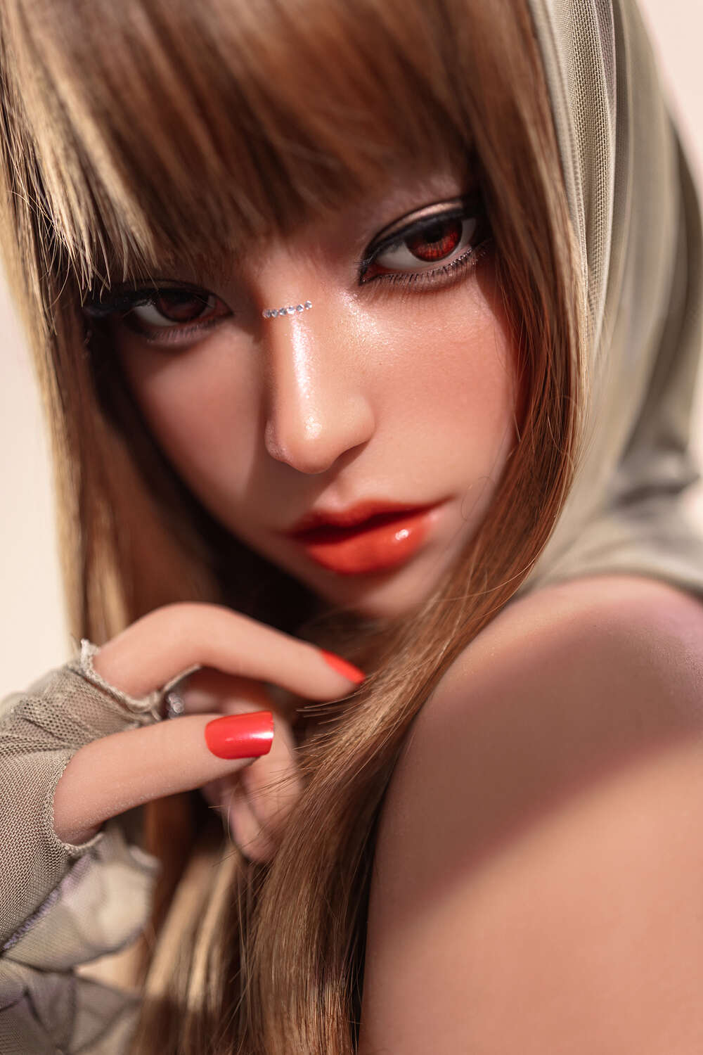 Picture of SY Doll 160cm/5ft3 A-cup Silicone Head Sex Doll – Clara Anne