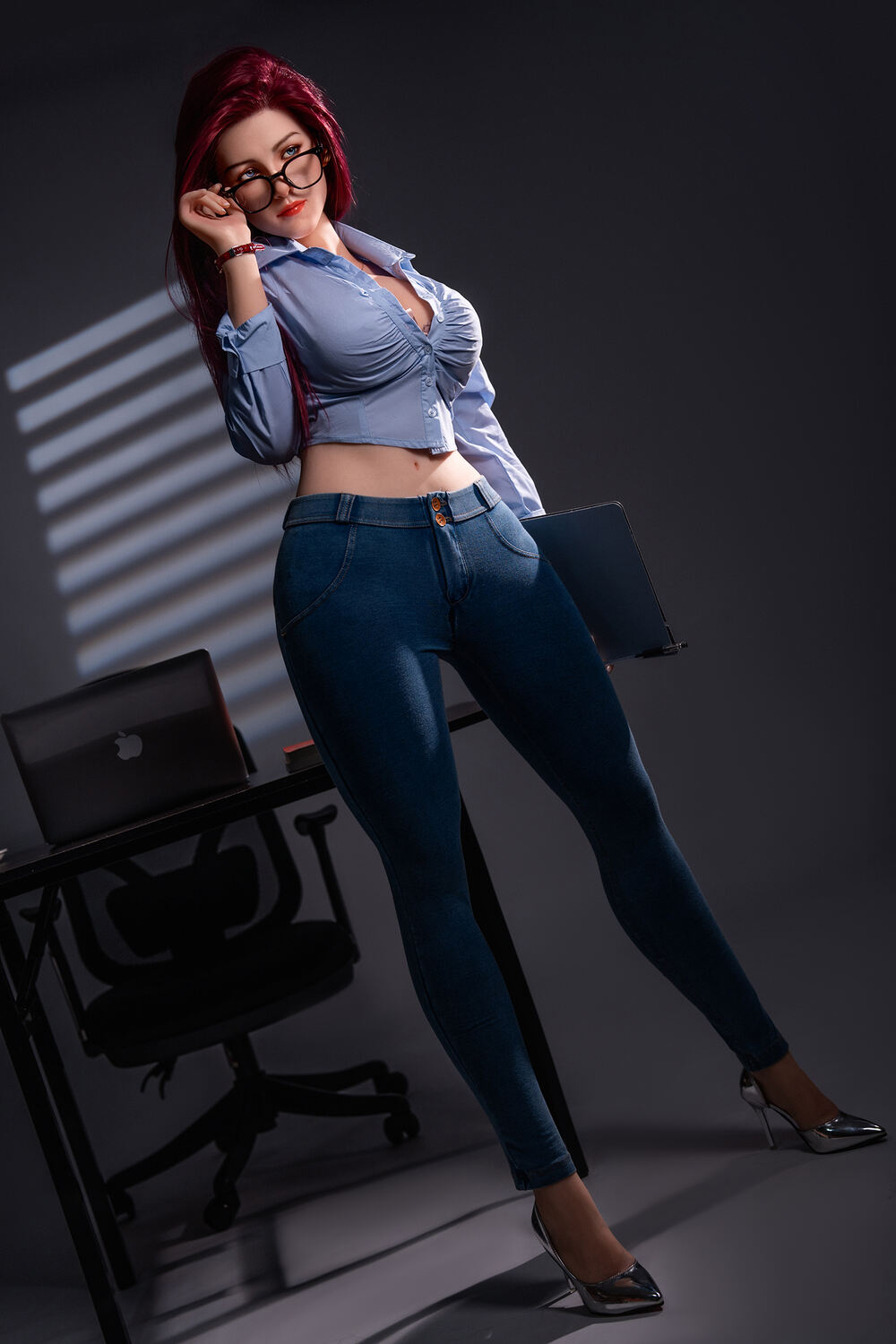 Picture of SY Doll 169cm/5ft7 D-cup Silicone Head Sex Doll – Gilbert