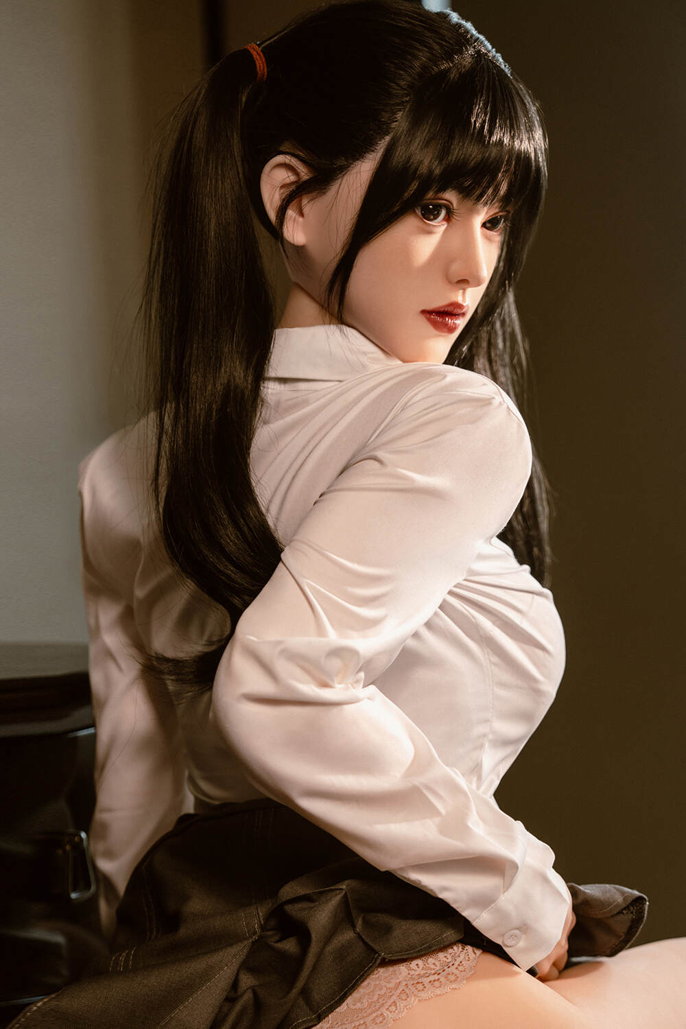 Picture of SY Doll 160cm/5ft3 C-cup Silicone Head Sex Doll – Kitty Yale