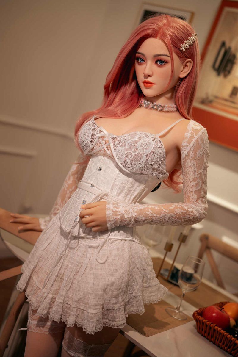 Picture of Rosretty Doll 160cm/5ft3 C-cup Silicone Head Sex Doll – Penny Whit