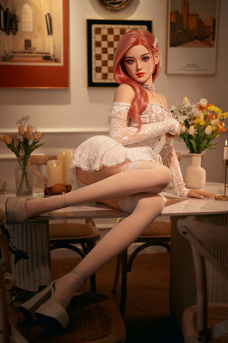 Picture of Rosretty Doll 160cm/5ft3 C-cup Silicone Head Sex Doll – Penny Whit