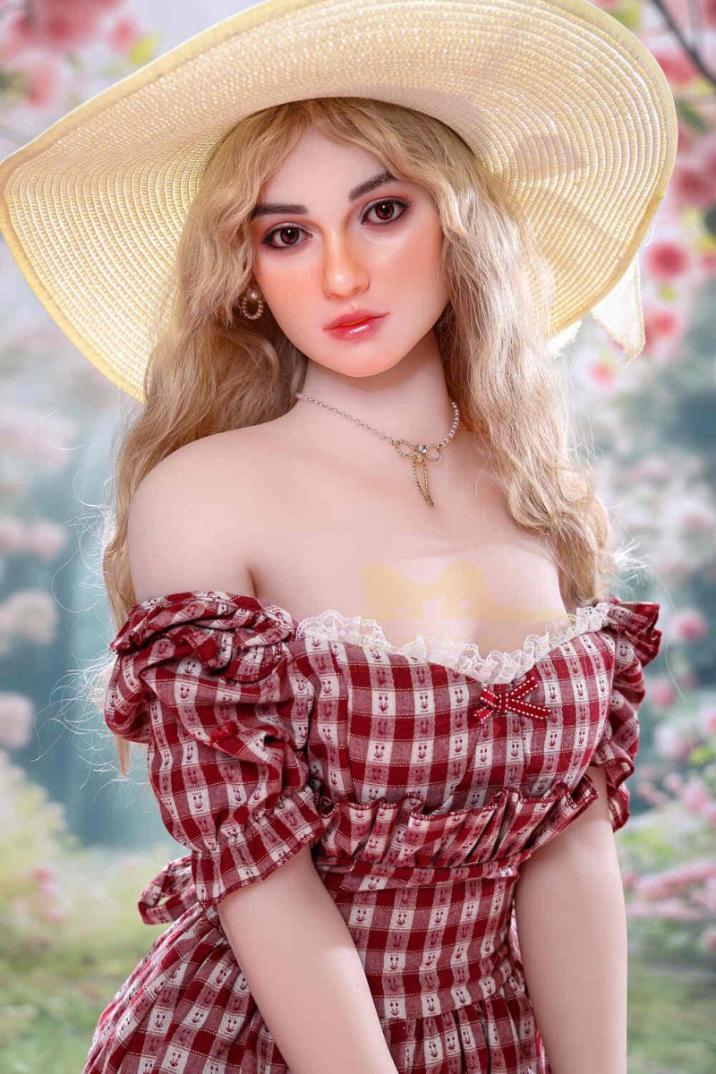 Picture of Irontech Silicone Doll 162cm/5ft4 A-cup Silicone Head Sex Doll – Tina