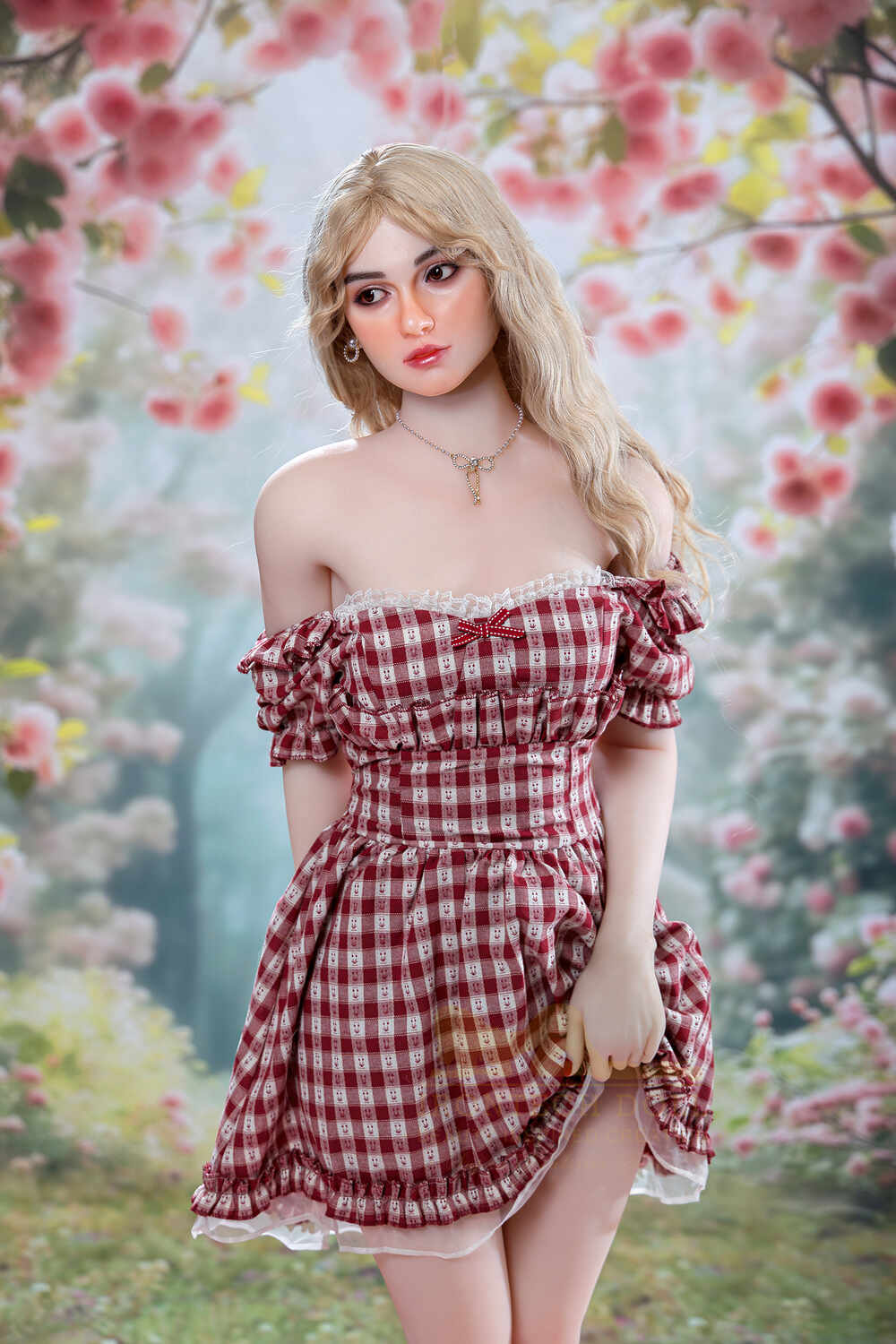 Picture of Irontech Silicone Doll 162cm/5ft4 A-cup Silicone Head Sex Doll – Tina