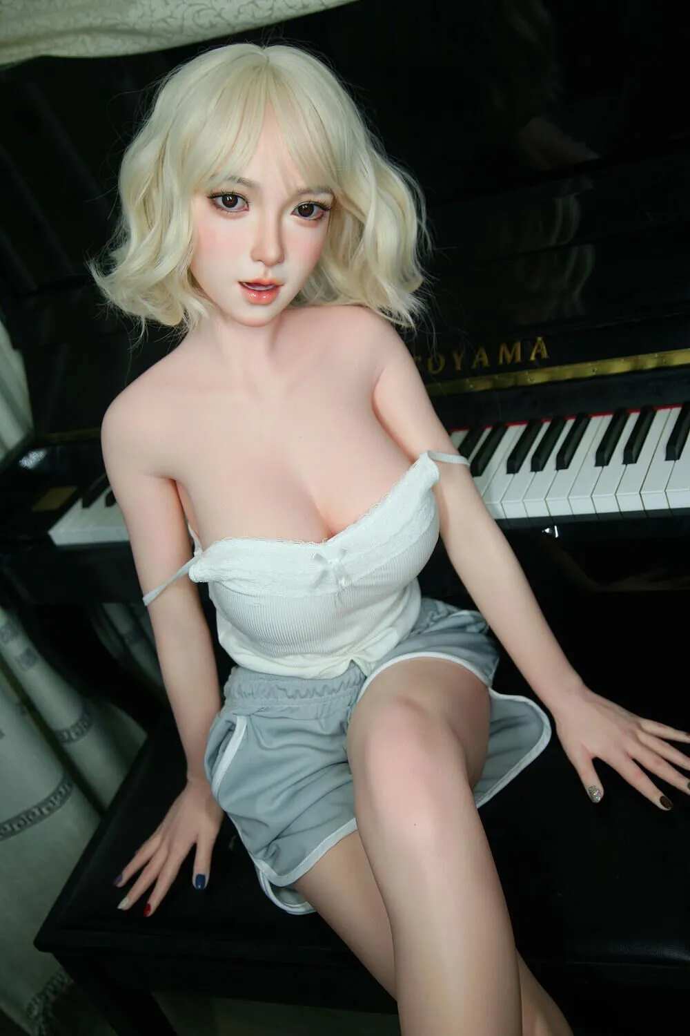 Picture of BQ Doll 148cm/4ft10 D-cup Silicone Sex Doll – Nancy