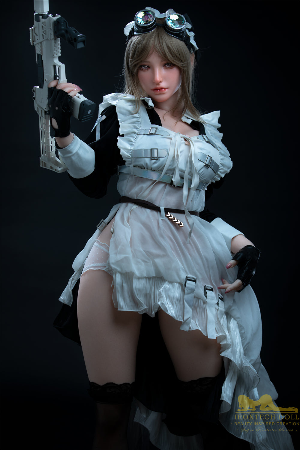 Picture of Irontech Silicone Doll Eva S15: Irontech White Sex Doll (Full Silicone)