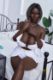 Picture of Irontech Silicone Doll S28: Irontech Black Sex Doll (Full Silicone)