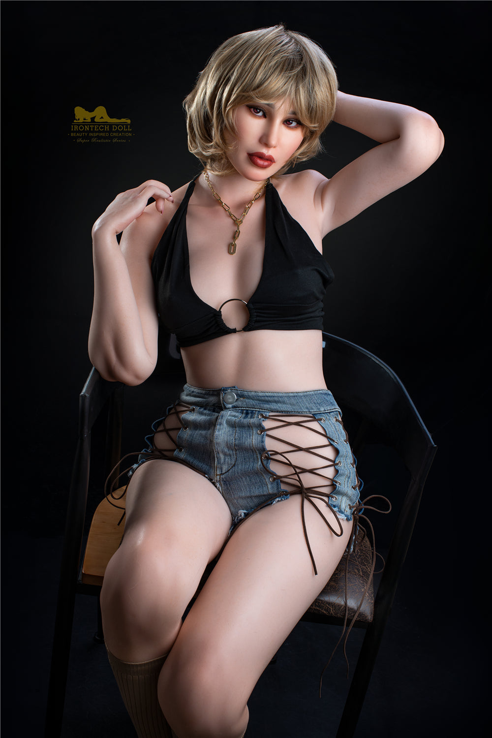 Picture of Irontech Silicone Dolls Pearl S19: Irontech White Sex Doll (Full Silicone）