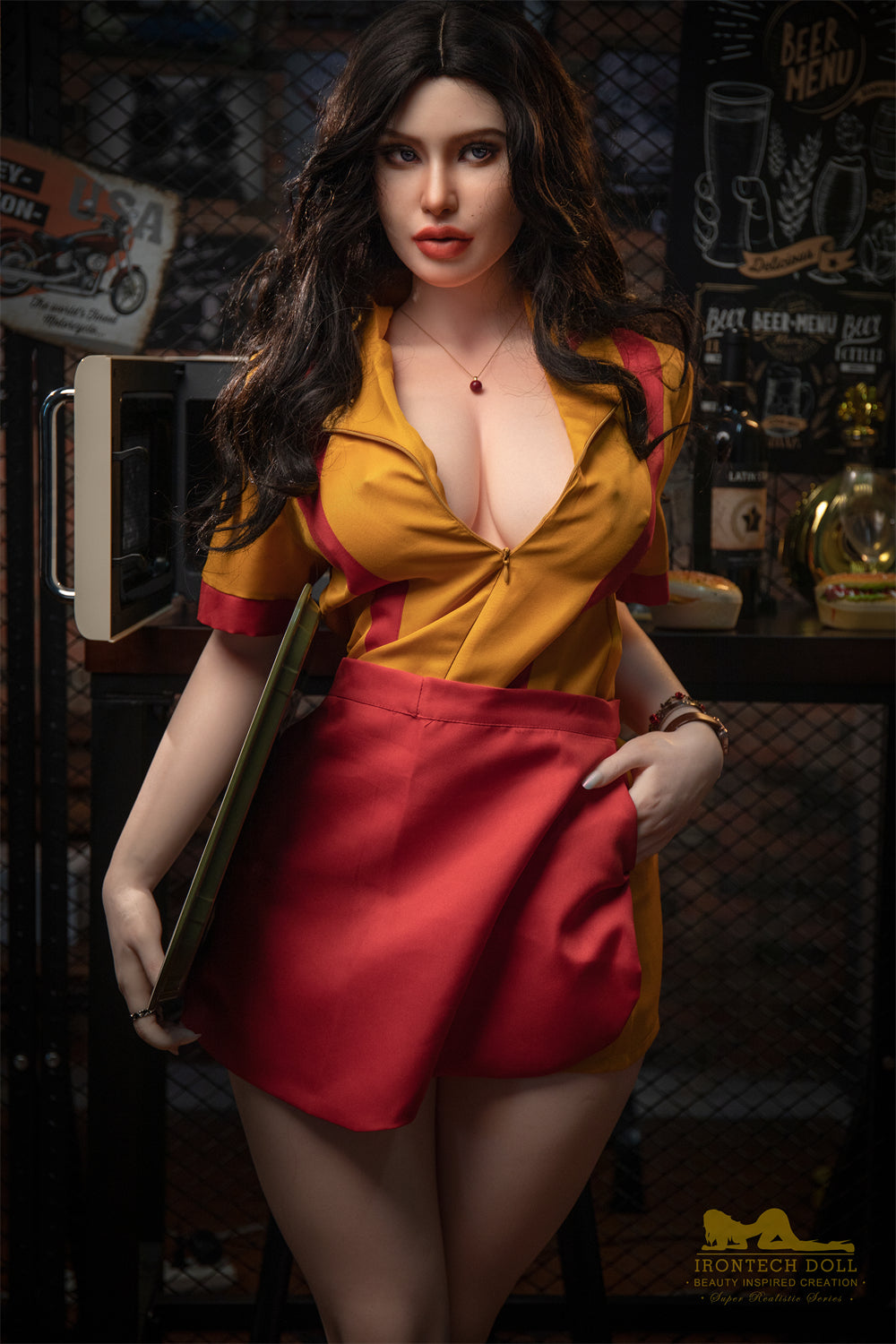 Picture of Irontech Silicone Doll Pearl S19: Irontech White Sex Doll (Full Silicone)