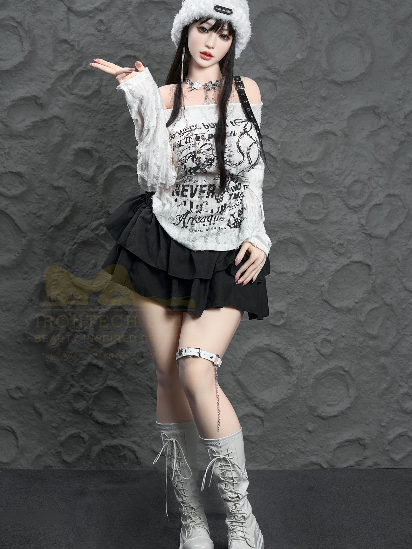 Picture of Irontech Silicone Doll Wonder Dolly T1: Irontech 165CM F-Cup Silicone Sex Doll(Realistic Skin Texture)