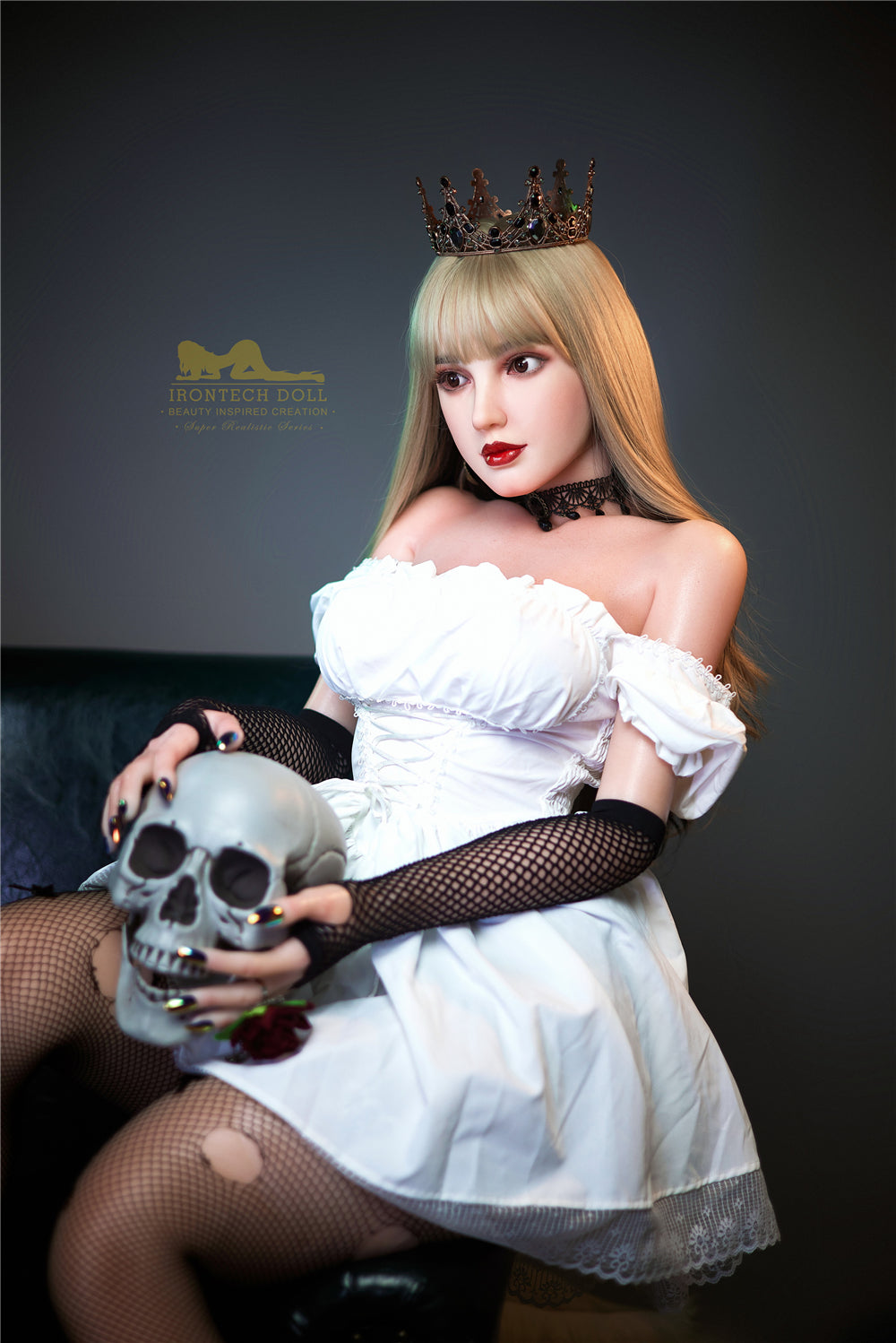 Picture of Irontech Silicone Doll Cherry S9: Irontech White Sex Doll(Full Silicone)