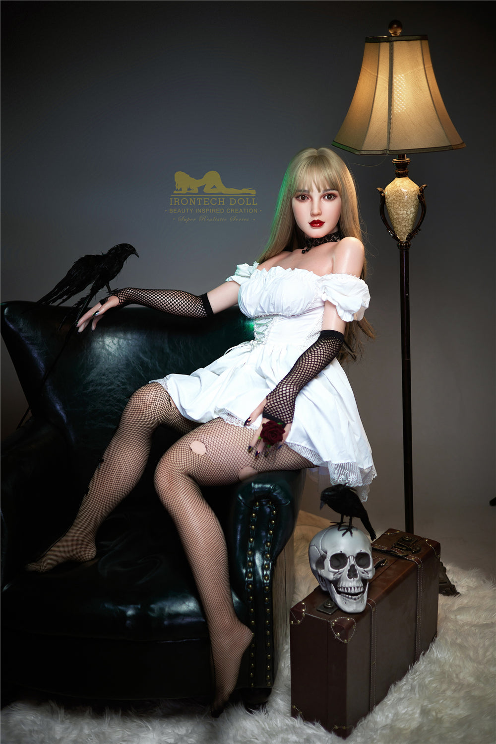 Picture of Irontech Silicone Doll Cherry S9: Irontech White Sex Doll(Full Silicone)