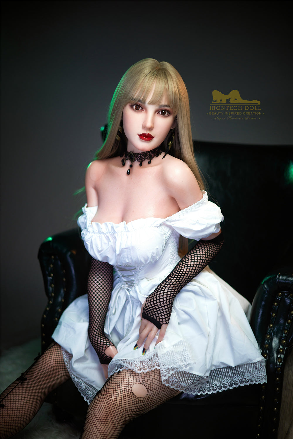 Picture of Irontech Silicone Doll Cherry S9: Irontech White Sex Doll(Full Silicone)