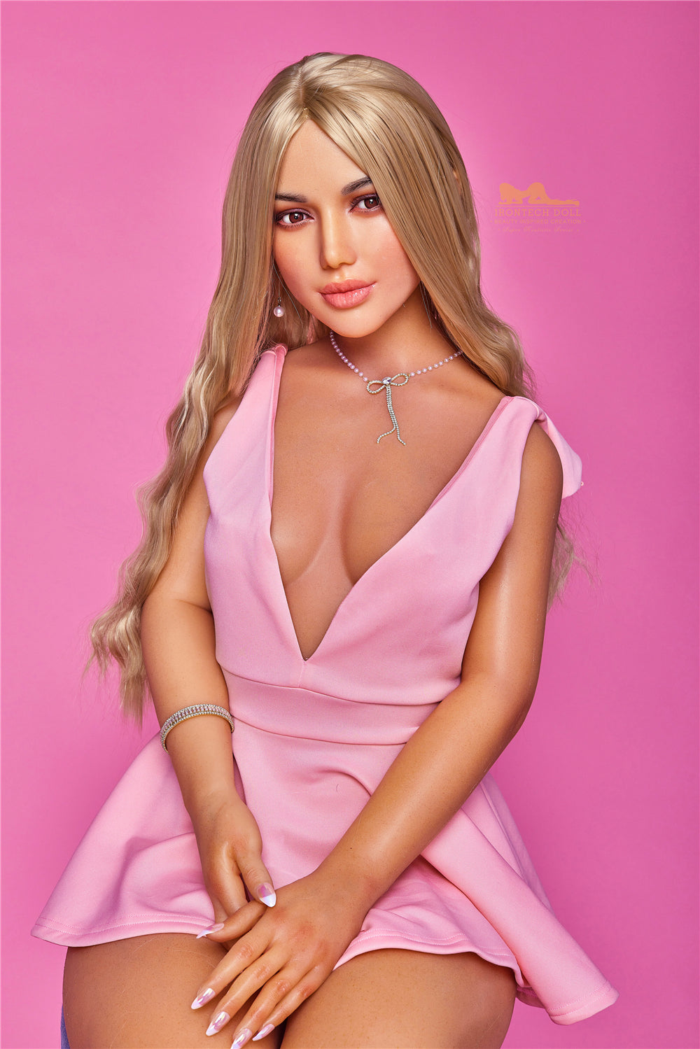 Picture of Irontech Silicone Doll Celine S13: Irontech White Sex Doll (Full Silicone)