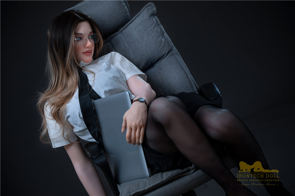 Picture of Irontech Silicone Doll Ivy S27: Irontech White Sex Doll (Full Silicone)